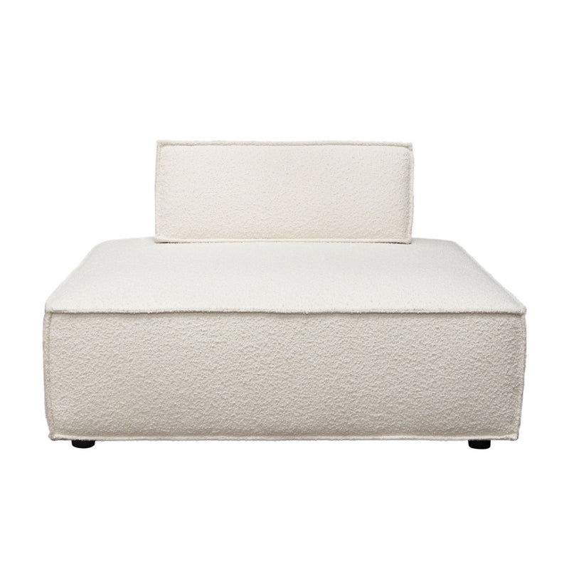 Cara Boucle Modular Lounger-zoom-