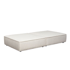 Cara Boucle Modular Lounger – view 13 – Lusso Furniture Miami