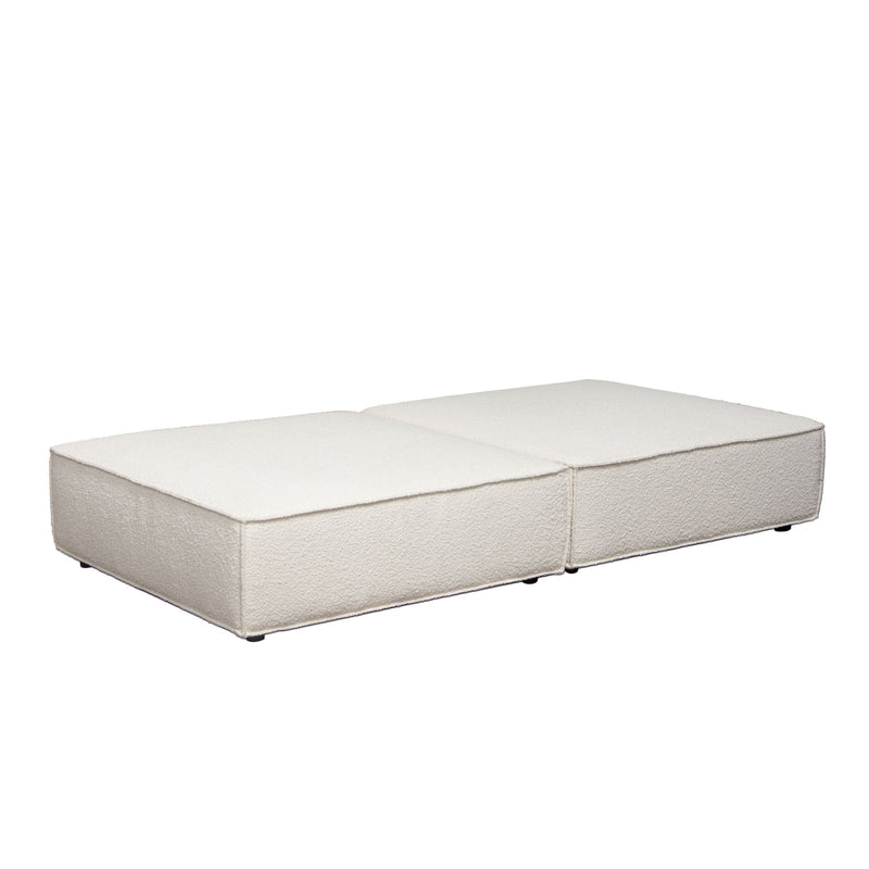Cara Boucle Modular Lounger-zoom-
