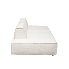 Cara Boucle Modular Lounger – view 14 – Lusso Furniture Miami