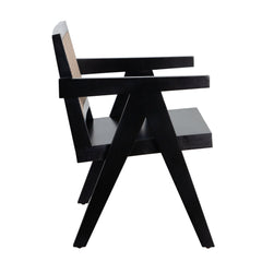 Carter Cane Back Dining Chair – side view – Lusso Furniture Miami