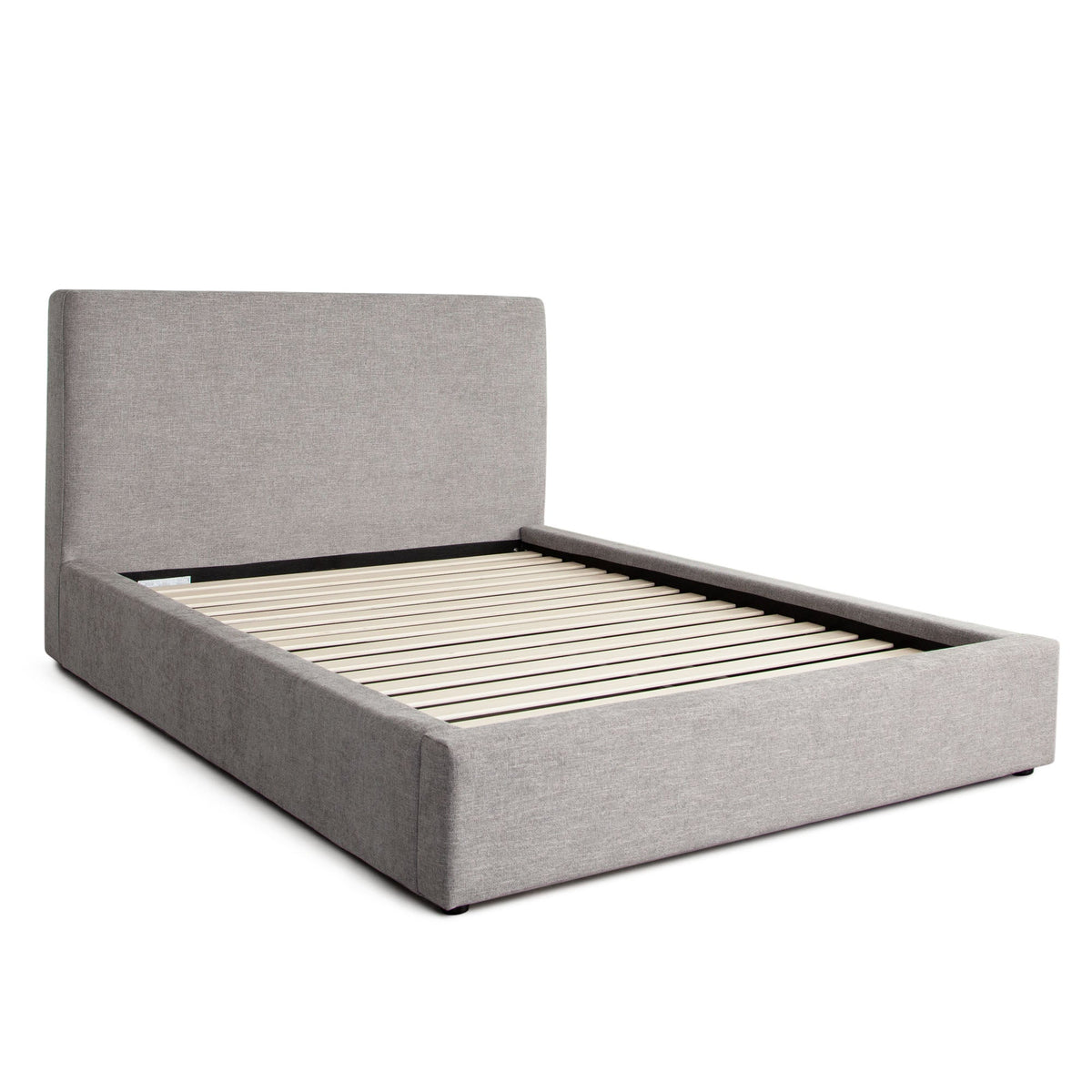 Cloud Low Profile Platform Bed – angle view – Lusso Furniture Miami