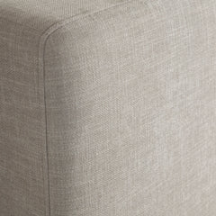 Cloud Low Profile Platform Bed – finish detail – Lusso Furniture Miami