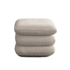 Code Three Tiered Cushion Ottoman – top view – Lusso Furniture Miami
