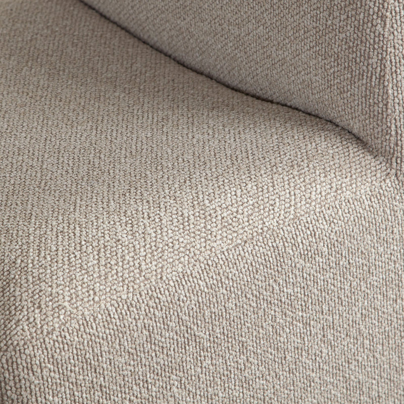 Coral Armless Upholstered Dining Chair-zoom-