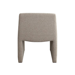 Coral Armless Upholstered Dining Chair – room setting – Lusso Furniture Miami