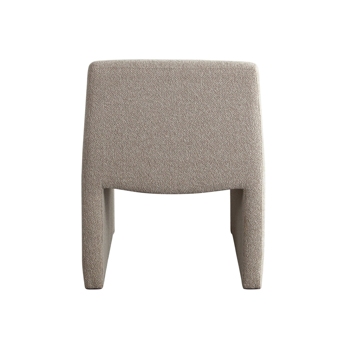 Coral Armless Upholstered Dining Chair – room setting – Lusso Furniture Miami