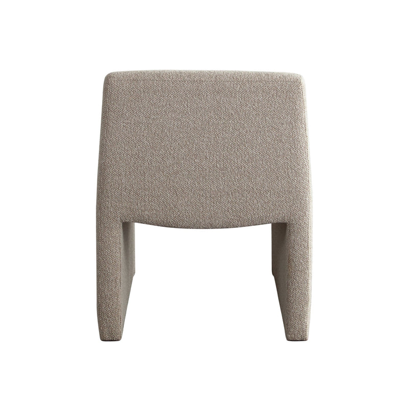 Coral Armless Upholstered Dining Chair-zoom-