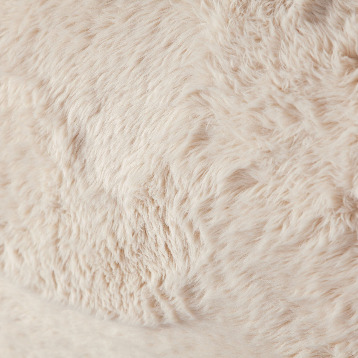 Dawson Faux Fur Accent Chair – back view – Lusso Furniture Miami
