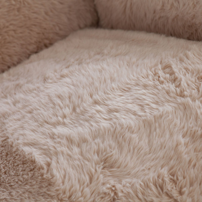 Dawson Faux Fur Accent Chair-zoom-