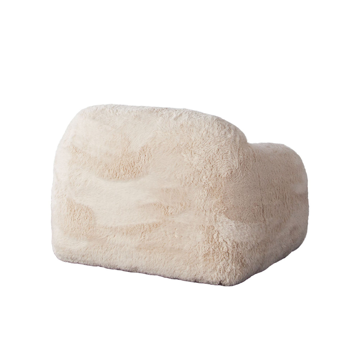 Dawson Faux Fur Accent Chair – detail – Lusso Furniture Miami