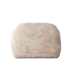 Dawson Faux Fur Accent Chair – room setting – Lusso Furniture Miami