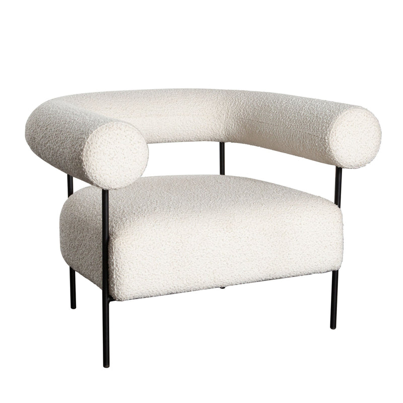 District Boucle Accent Chair-zoom-