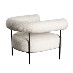 District Boucle Accent Chair – detail – Lusso Furniture Miami