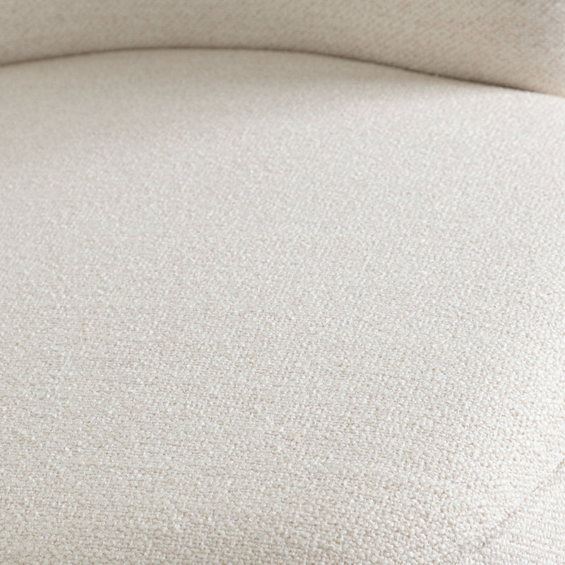 Dove Curved Armless Accent Chair-zoom-