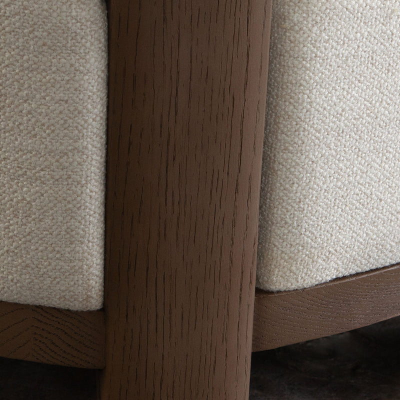Dove Curved Armless Accent Chair-zoom-