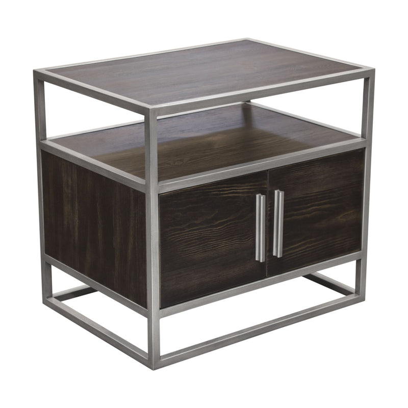 Empire Two Door Storage End Table-zoom-
