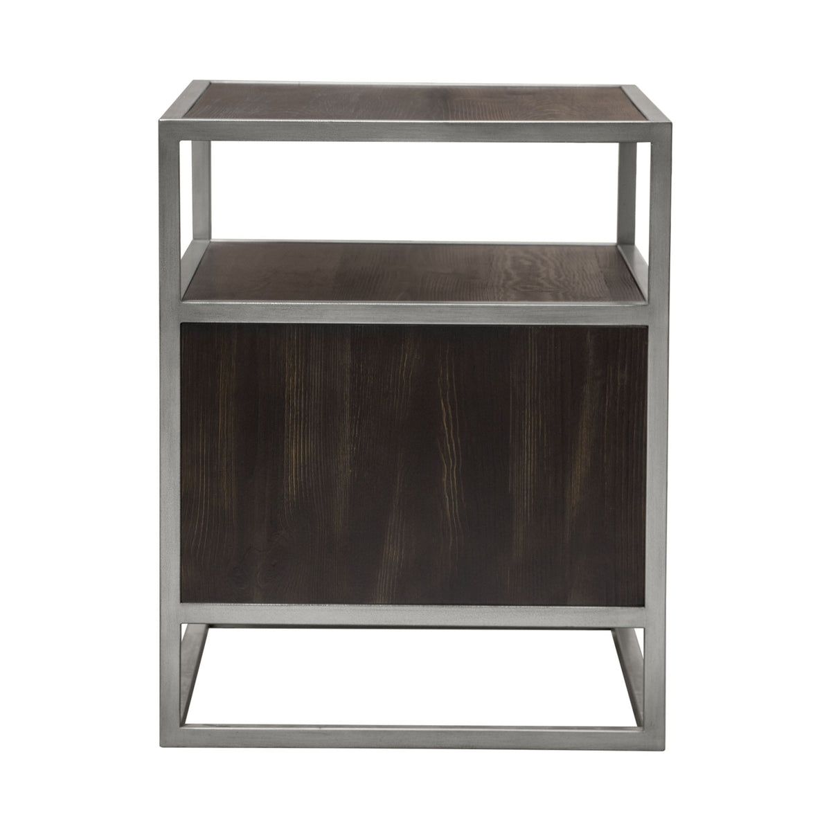 Empire Two Door Storage End Table – view 15 – Lusso Furniture Miami