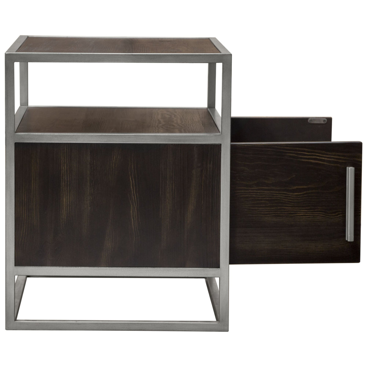 Empire Two Door Storage End Table – view 16 – Lusso Furniture Miami