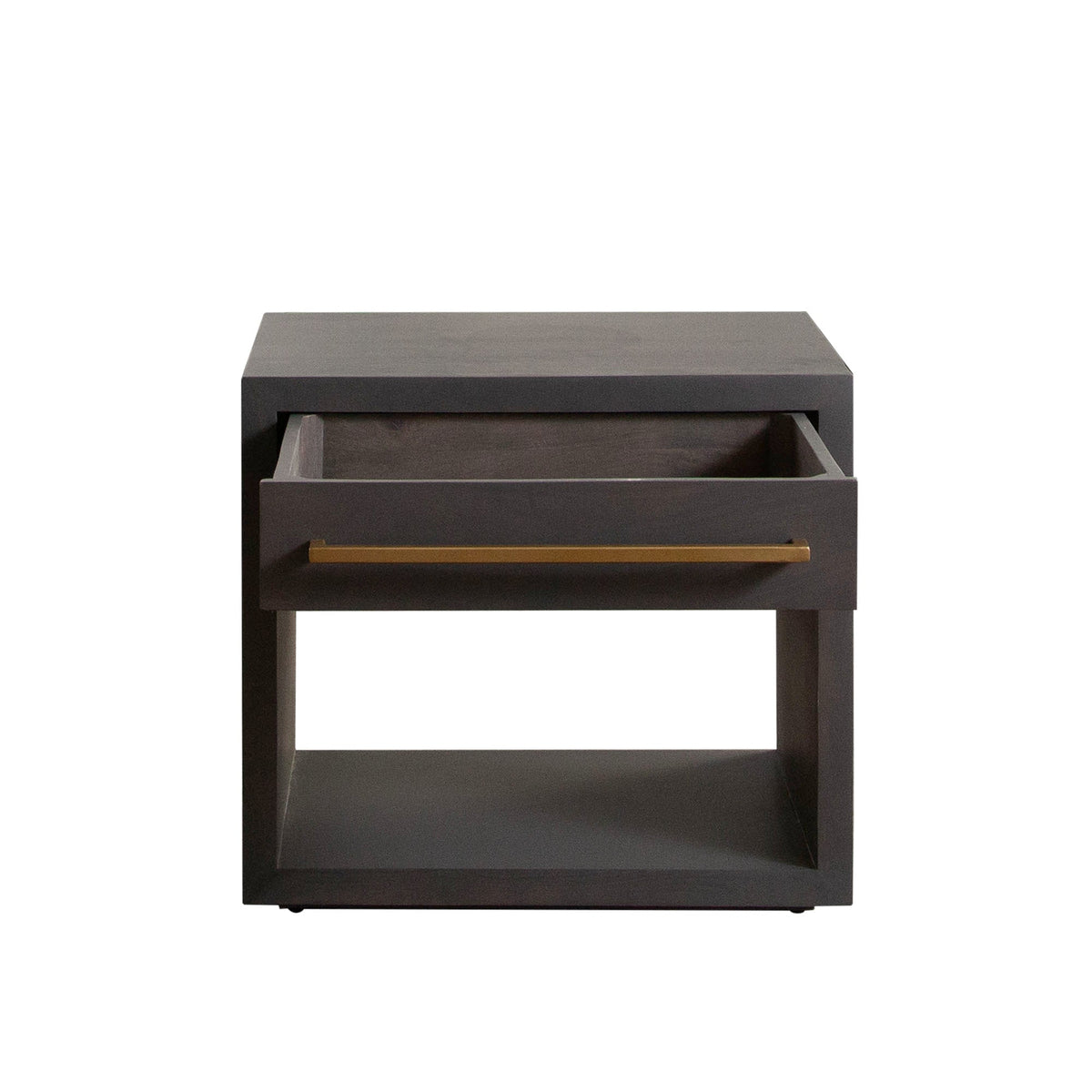 Encore Mango Wood End Table – angle view – Lusso Furniture Miami
