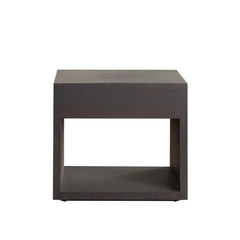 Encore Mango Wood End Table – back view – Lusso Furniture Miami