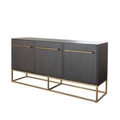 Encore Mango Wood Sideboard – room setting – Lusso Furniture Miami