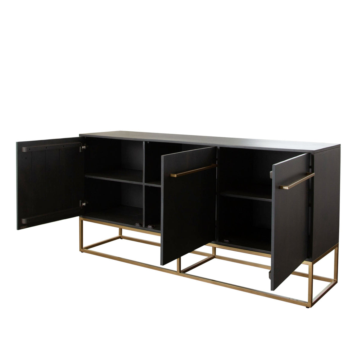 Encore Mango Wood Sideboard – back view – Lusso Furniture Miami