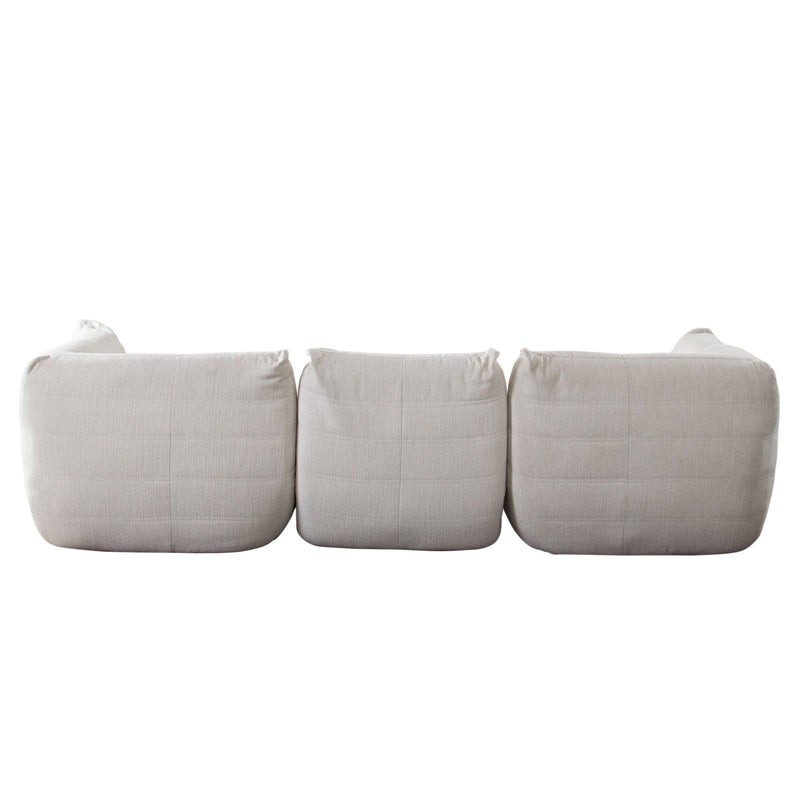 Ezra Pleated Floor Modular Sofa-zoom-