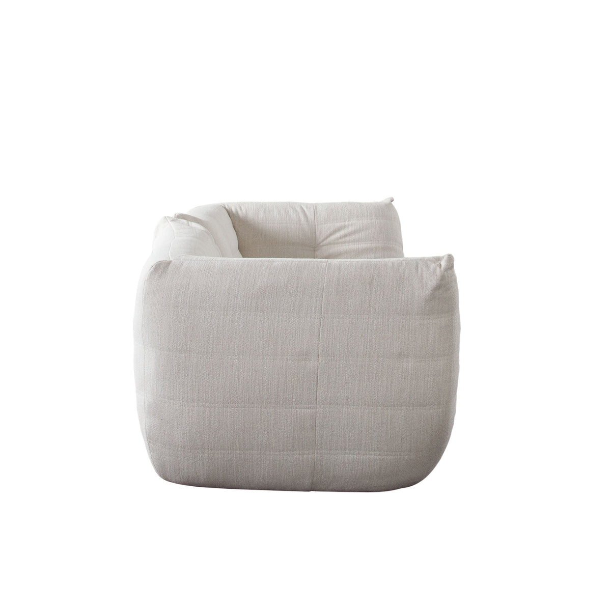 Ezra Pleated Floor Modular Sofa – view 11 – Lusso Furniture Miami