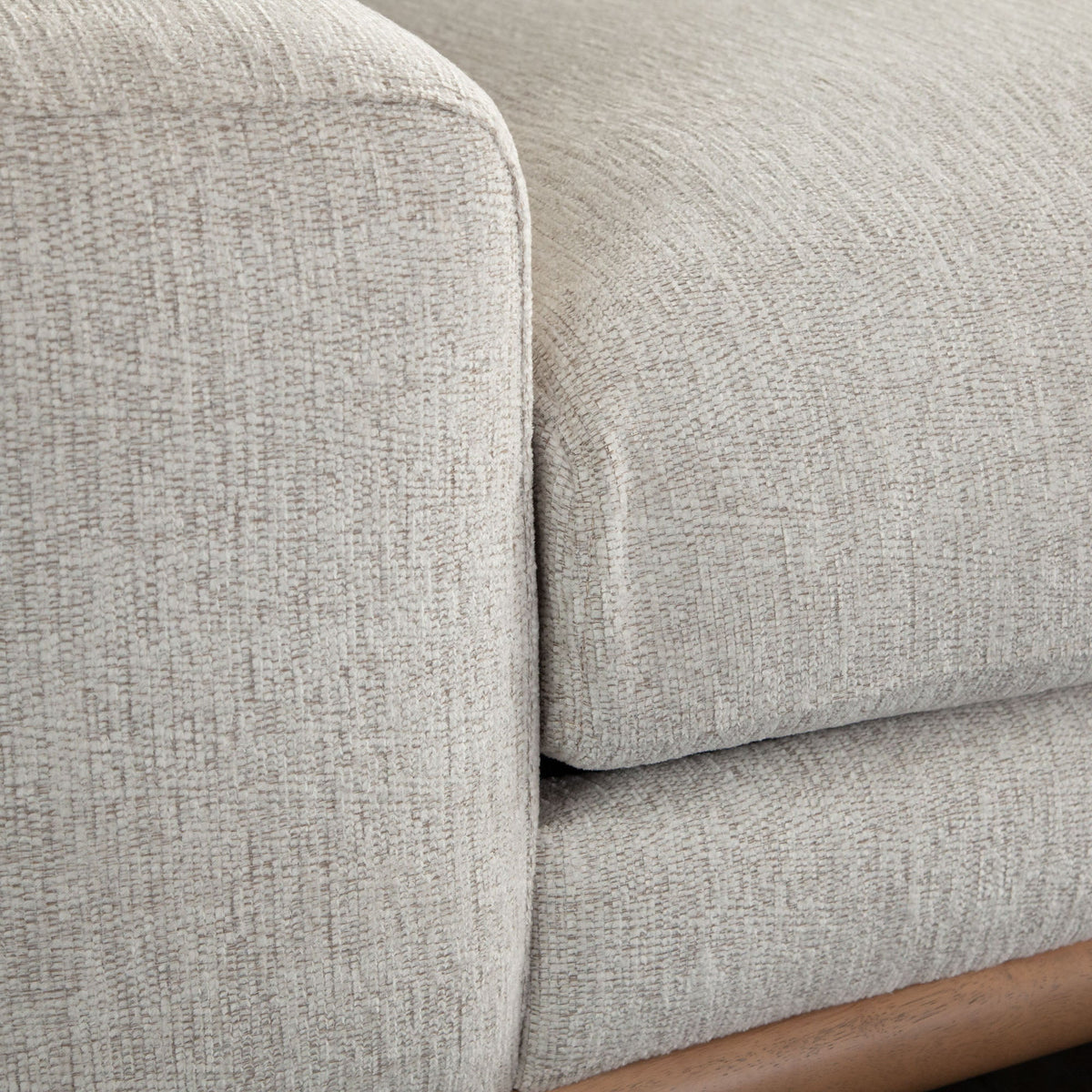 Fallon Square Arm Accent Chair – back view – Lusso Furniture Miami