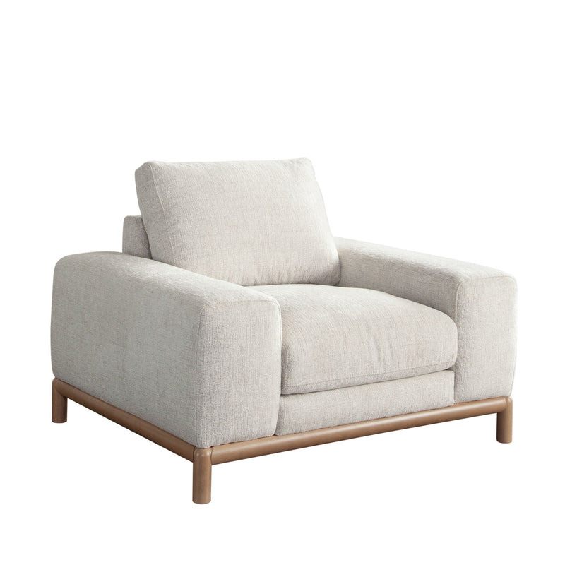 Fallon Square Arm Accent Chair-zoom-