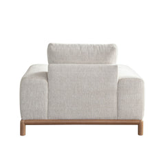 Fallon Square Arm Accent Chair – detail – Lusso Furniture Miami