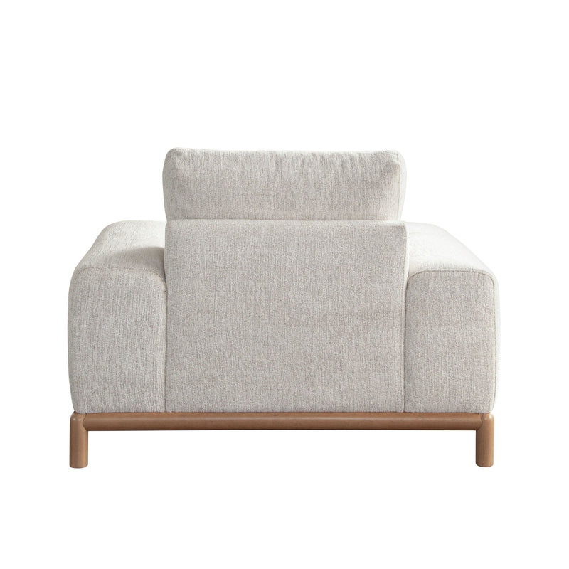 Fallon Square Arm Accent Chair-zoom-