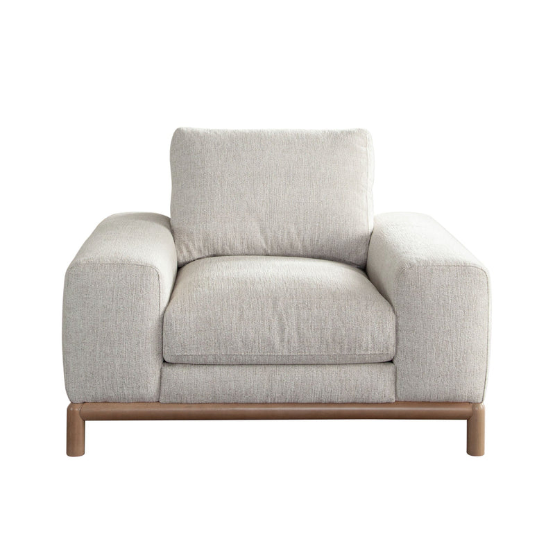 Fallon Square Arm Accent Chair-zoom-