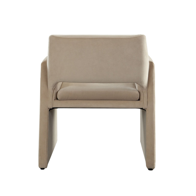 Flynn Performance Velvet Dining Chair-zoom-