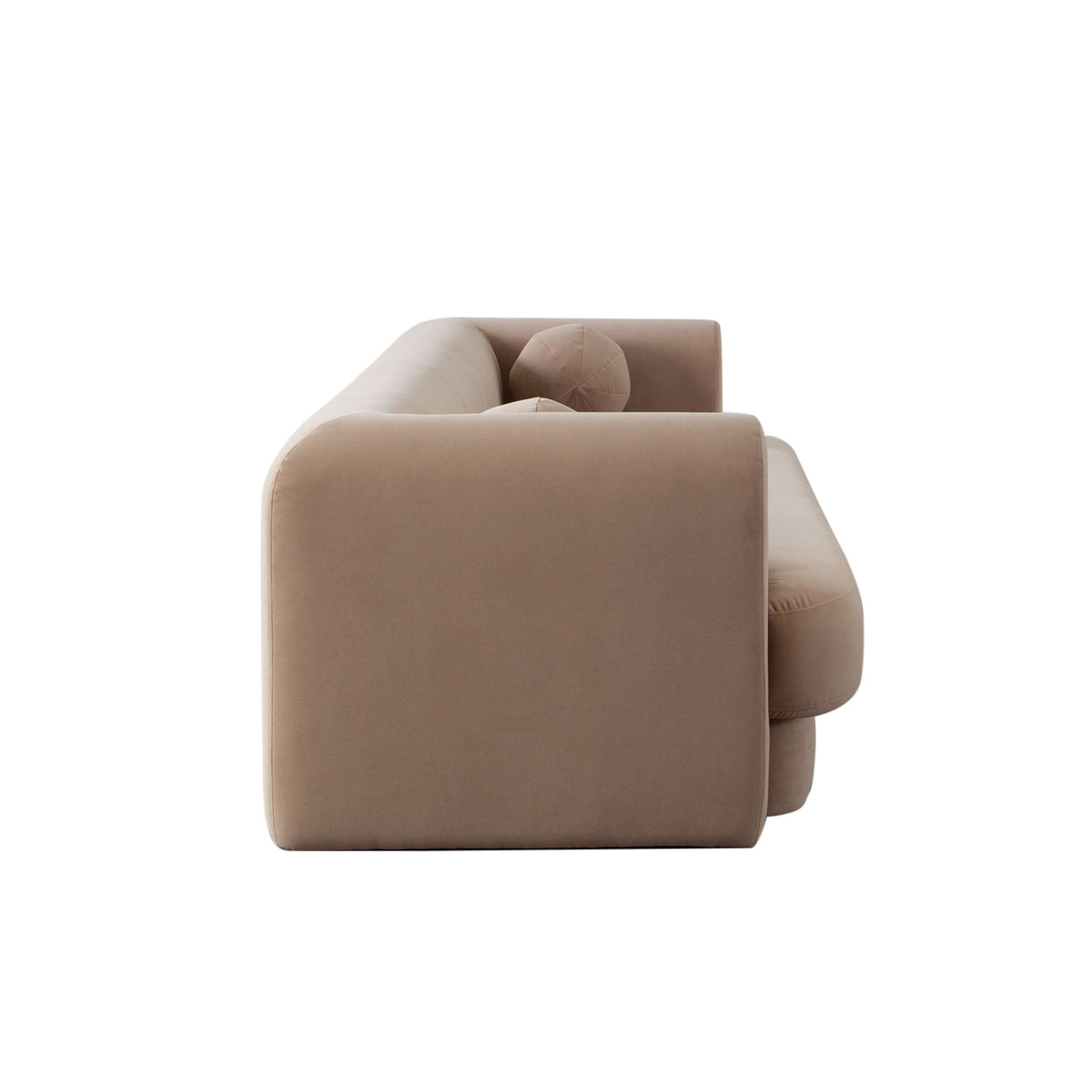 Form Modern Fabric Sofa – room setting – Lusso Furniture Miami
