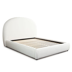 Fox Arched Upholstered Bed – close-up – Lusso Furniture Miami