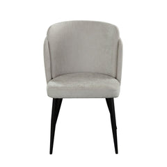 Grace Upholstered Dining Chair Set – angle view – Lusso Furniture Miami