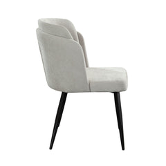 Grace Upholstered Dining Chair Set – detail – Lusso Furniture Miami