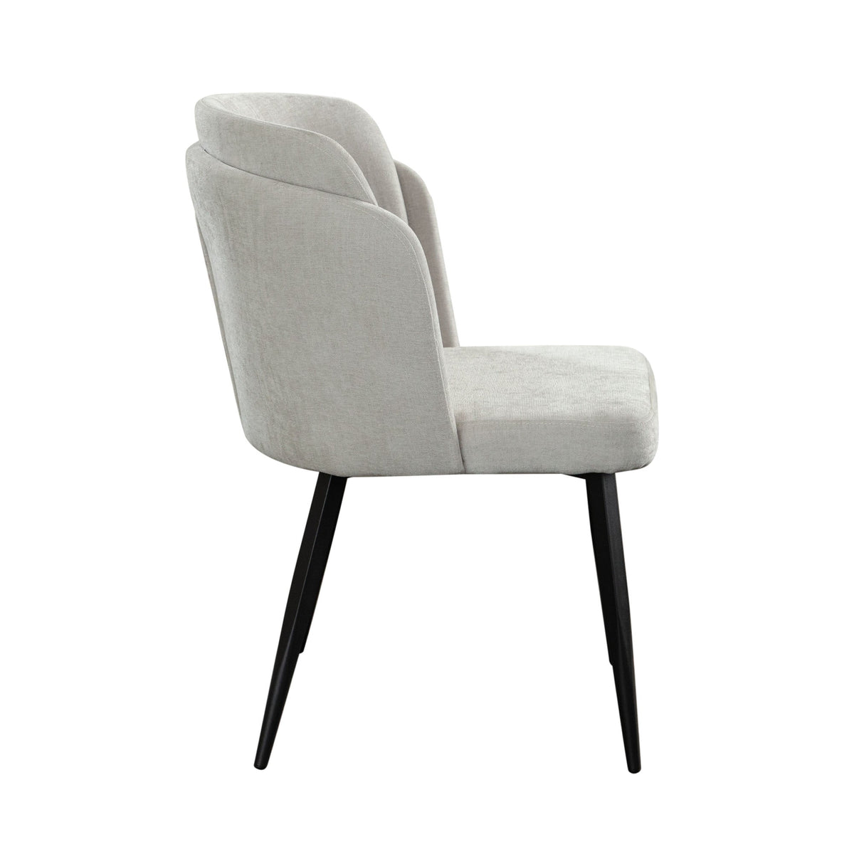 Grace Upholstered Dining Chair Set – detail – Lusso Furniture Miami