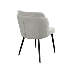 Grace Upholstered Dining Chair Set – room setting – Lusso Furniture Miami