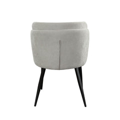 Grace Upholstered Dining Chair Set – back view – Lusso Furniture Miami