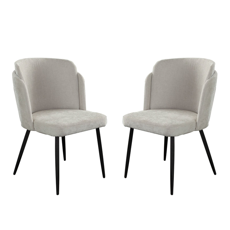 Grace Upholstered Dining Chair Set-zoom-