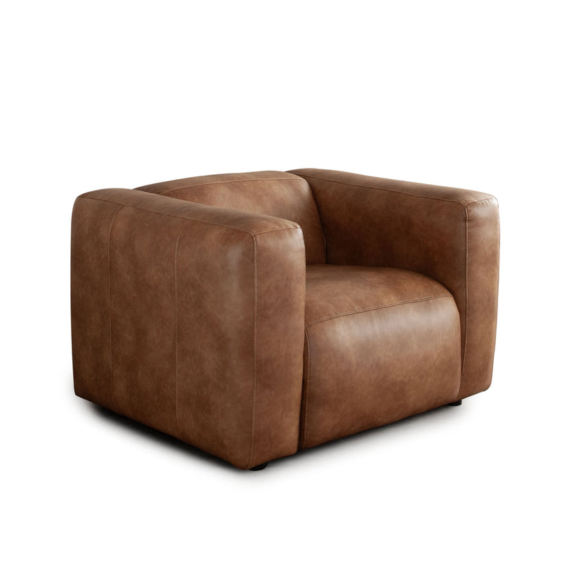 Hyde Leatherette Accent Chair-zoom-