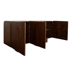 Indigo Solid Wood Sideboard – room setting – Lusso Furniture Miami