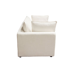 Ivy Faux Shearling Modular Sofa – view 18 – Lusso Furniture Miami