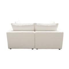 Ivy Faux Shearling Modular Sofa – view 20 – Lusso Furniture Miami