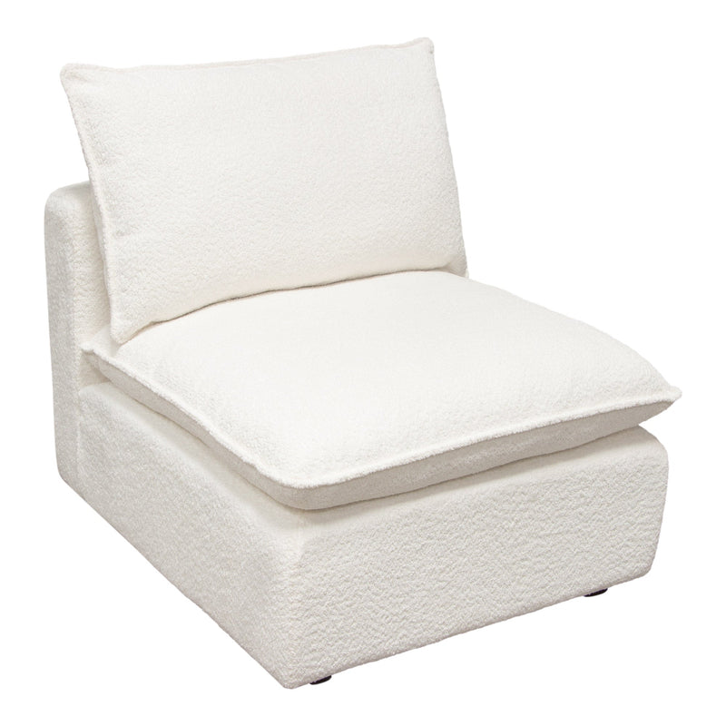 Ivy Faux Shearling Modular Sofa-zoom-