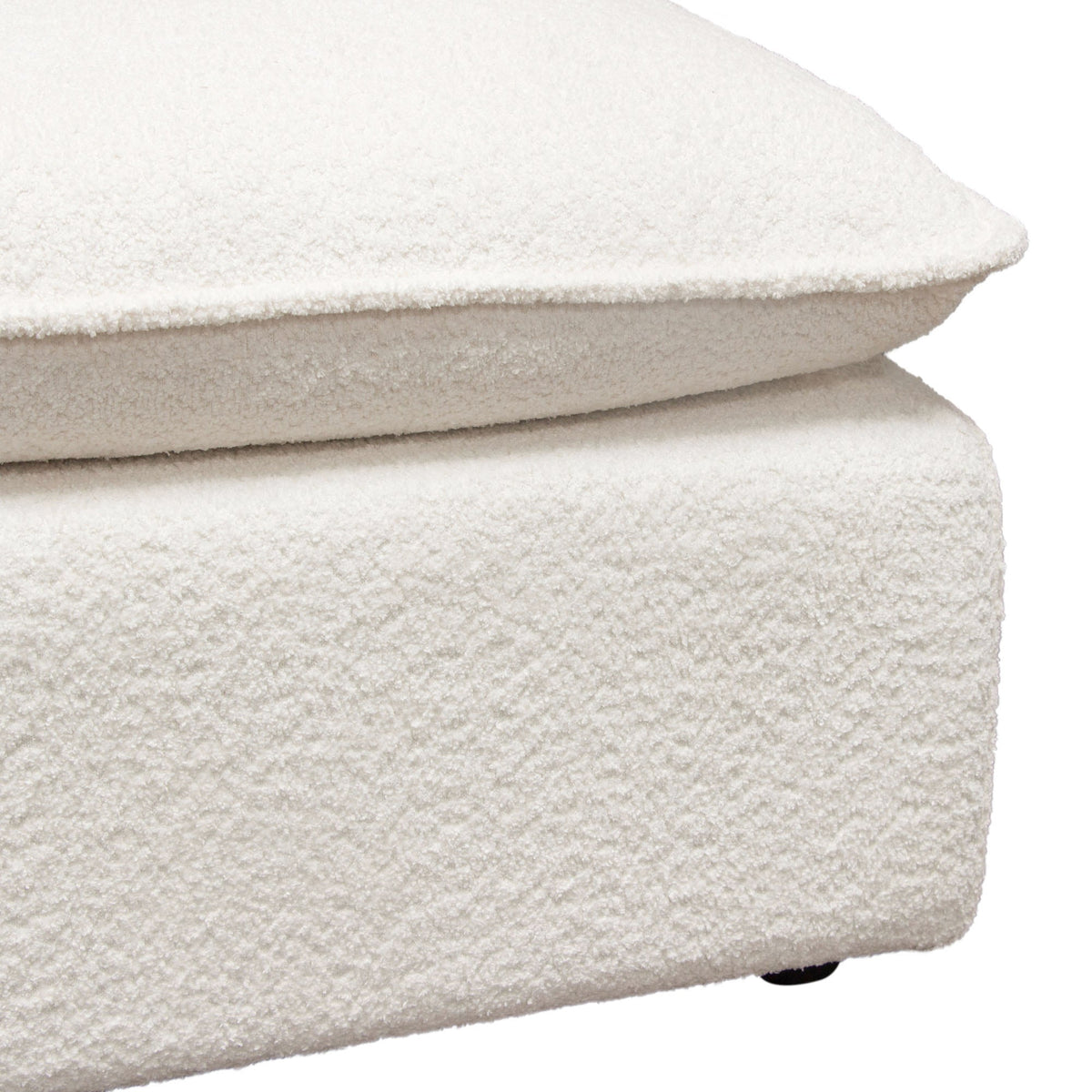 Ivy Faux Shearling Modular Sofa – view 11 – Lusso Furniture Miami