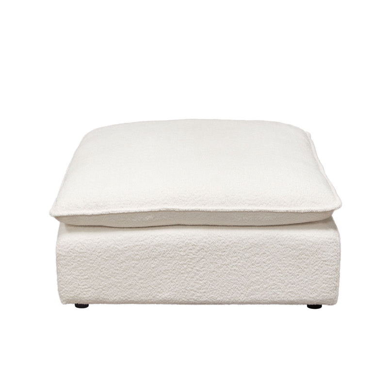 Ivy Faux Shearling Modular Sofa-zoom-